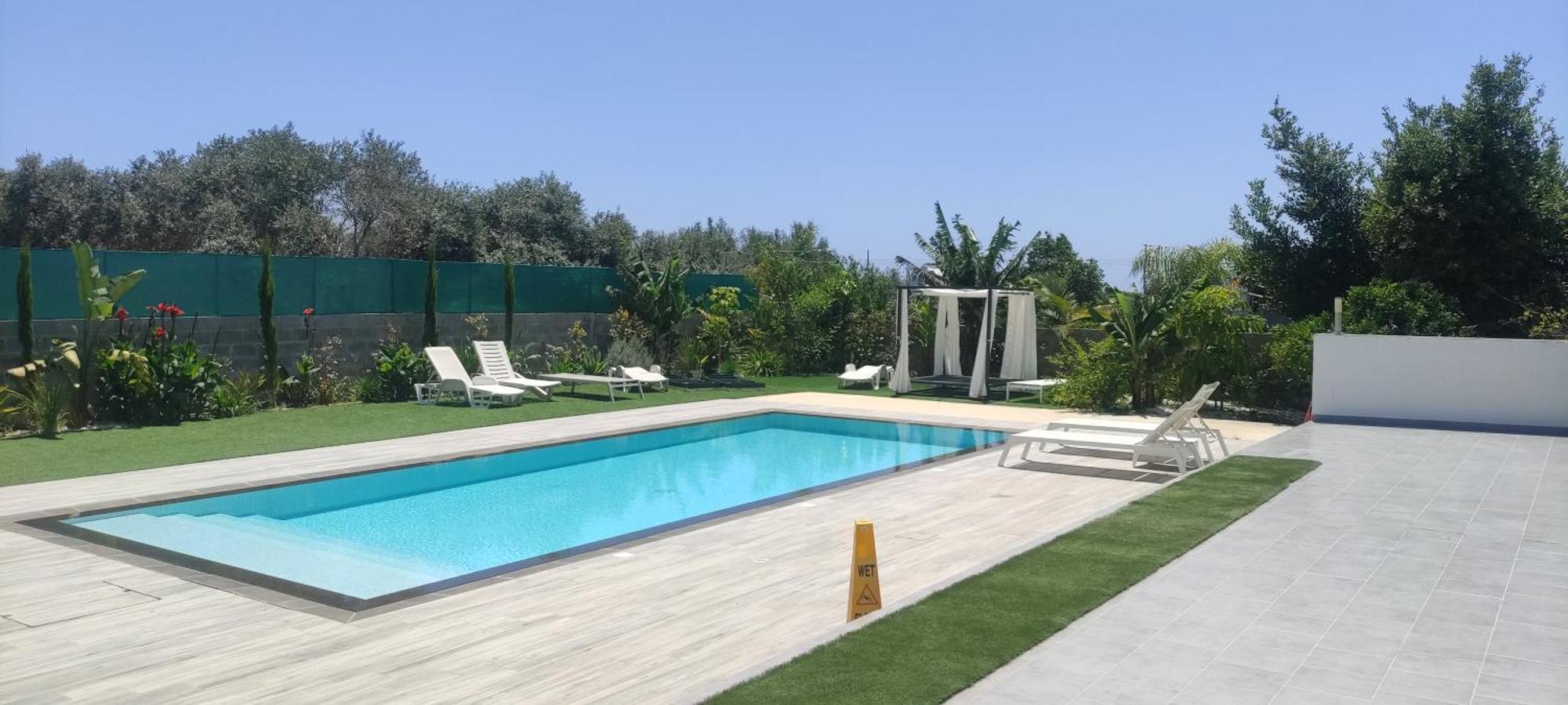 Kiti Village Villa, Cyprus, Salt-Water Pool, 6 Bedrooms, Larnaca Экстерьер фото